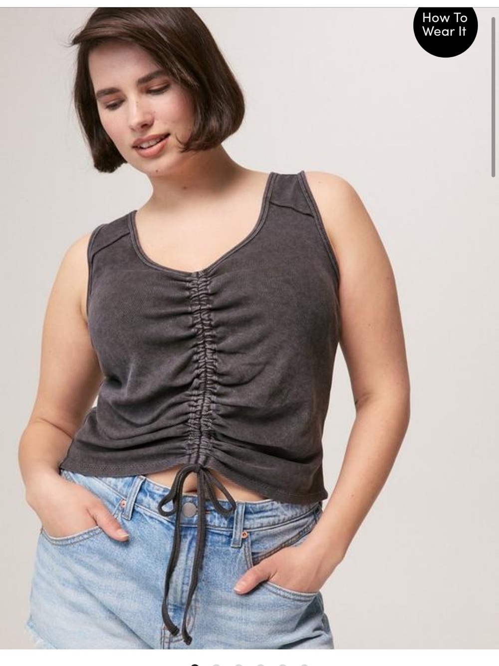 Torrid Fest - Ruched Front Tank